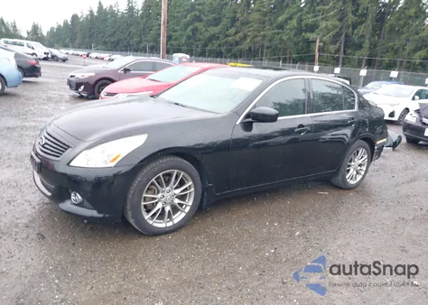 2013 Infiniti G37X from USA, damaged, VIN JN1CV6AR1DM755044